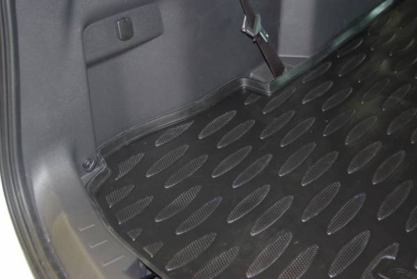 Резиновый коврик в багажник Ford Explorer 5(Форд Эксплойер) 7-ти местный с бортиком